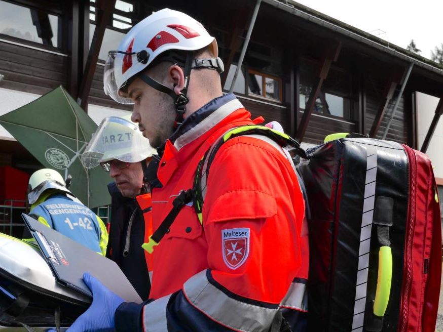 Malteser im Rettungsdienst-Einsatz in Offenburg
