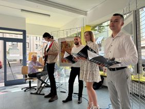 Der ukrainische Chor Singfried ist ein Projekt der Diakonie (Foto: Malteser Kaiserslautern)