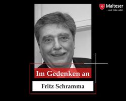 Mit großer Trauer und Dankbarkeit nehmen die Malteser Abschied von Dr. Fritz Schramma.