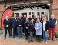 Gruppenfoto des Diözesanvorstands der Malteser in der Diözese Hildesheim bei einer Klausurtagung