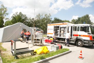 Katastrophenschutz Übung 