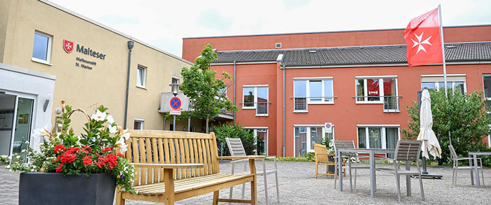 die Außenansicht des Malteserstift St. Marien in Drensteinfurt 