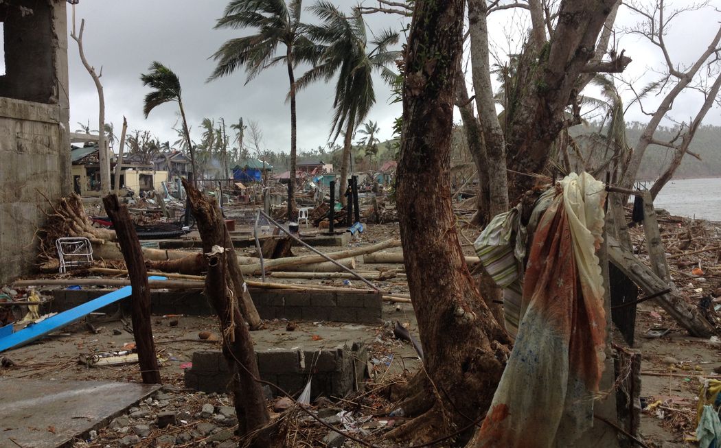Zerstörung durch Wirbelstürme