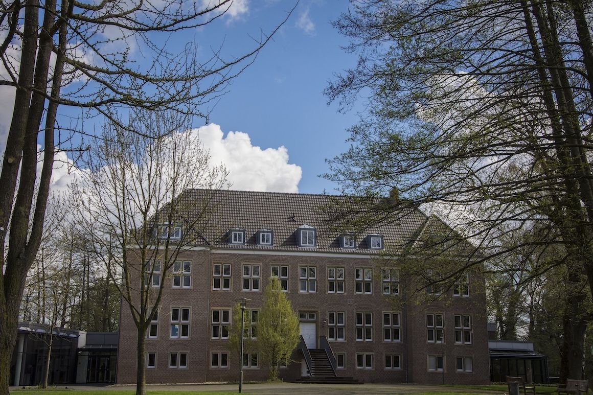 Wasserburg Rindern in Kleve Außenansicht