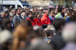 Menschen auf dem Katholikentag