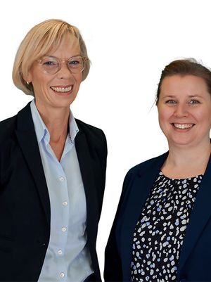 Ulla Klocke und Yvonne Henke