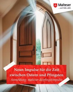 Foto MHD: Mit den Online-Impulsen kann man sich besonders inspiriert Schritt für Schritt auf Pfingsten zubewegen