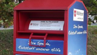 Malteser Altkleidercontainer