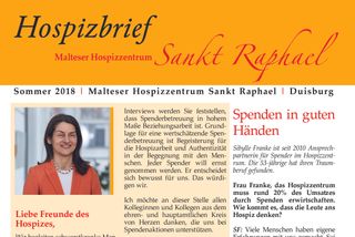 Hospizbrief Sommer 2018