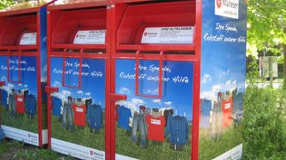 Altkleidercontainer der Malteser 