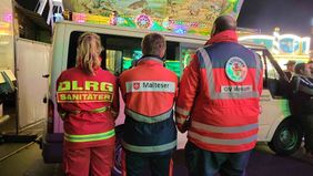 DLRG, DRK und Malteser im Einsatz auf der Herbstkirmes