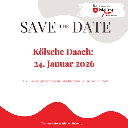 Save the Date Kölscher Daach