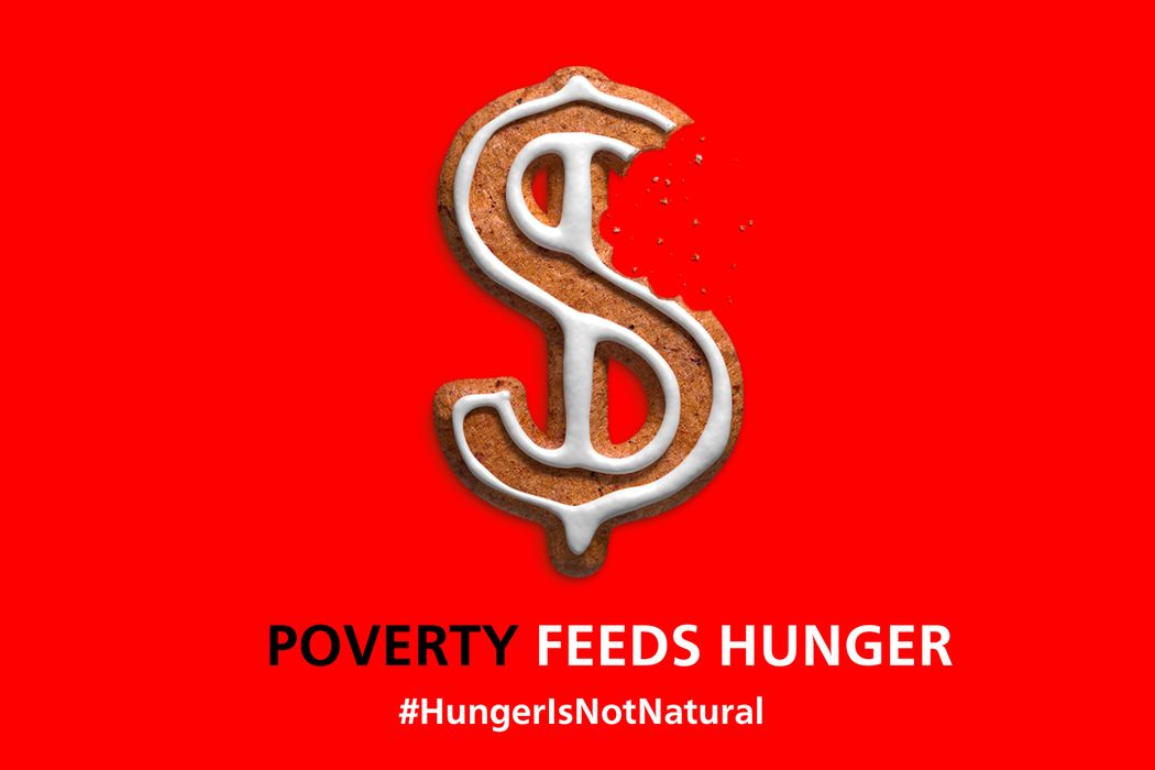 Poverty feeds hunger