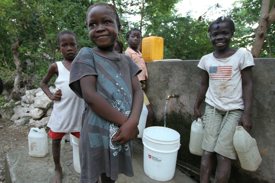 WASH in den Slums in Haiti