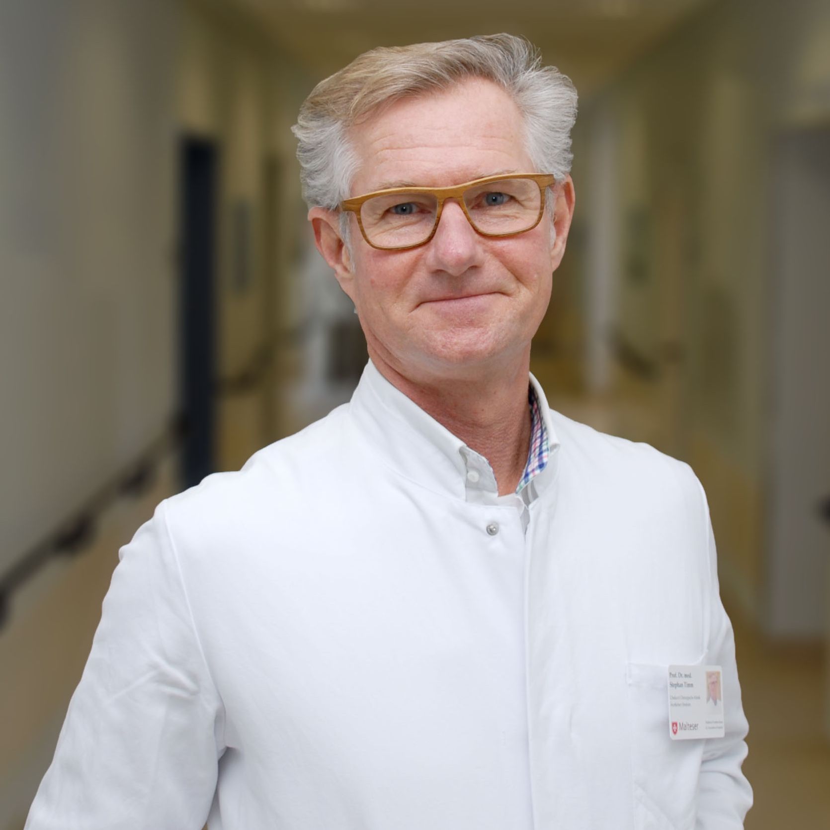 Prof. Dr. med. Stephan Timm, Chefarzt Chirurgie und Ärztlicher Direktor am Malteser Krankenhaus St. Franziskus-Hospital in Flensburg