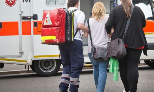 Katholikentag 2016 - Sanitätsdienst in der Innenstadt 