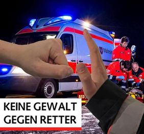 Werden Rettungskräfte bei ihrem Einsatz behindert, kann die Hilfe für Menschen in Not zu spät kommen. Foto: Malteser