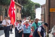 Malteser Romwallfahrt 2025 - Auf dem Weg nach St. Sabina auf dem Aventin